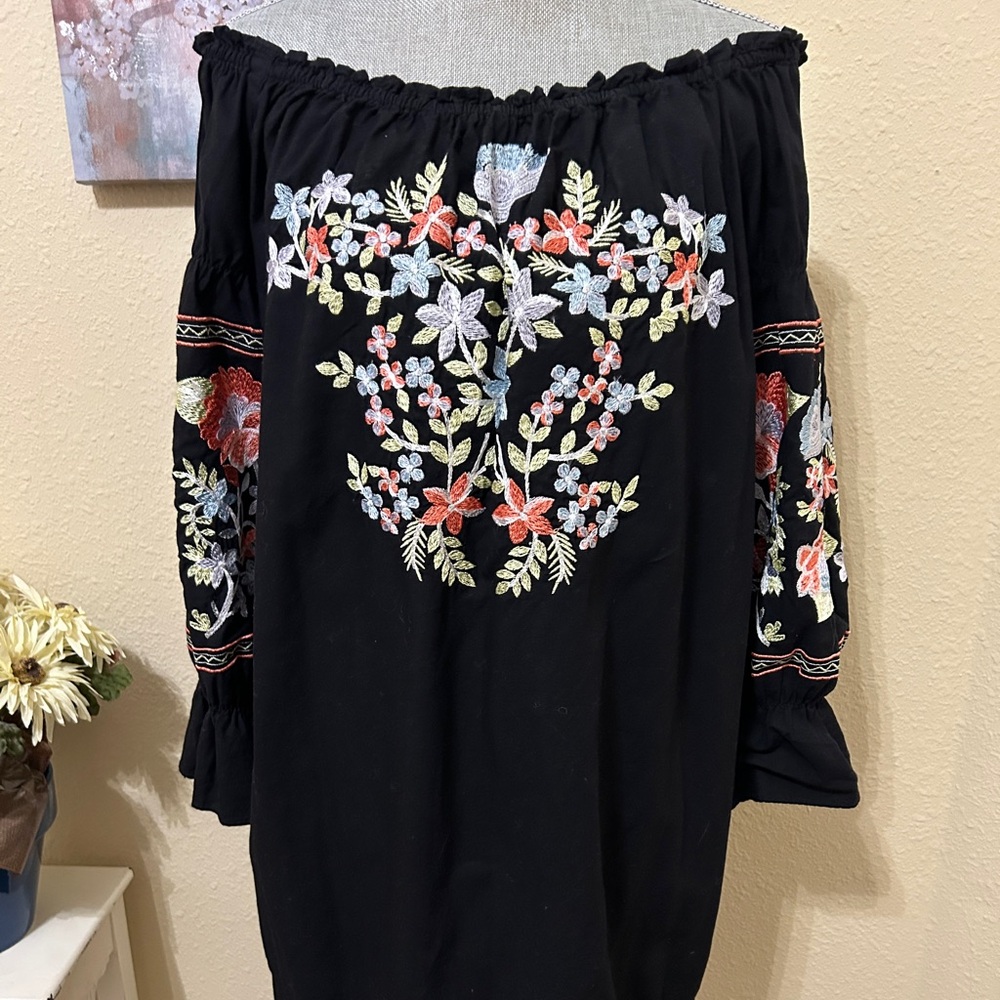 Free People Embroidered Dress